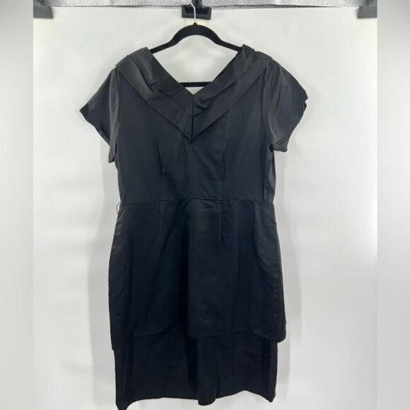 Jule WYN New York black dress size M - Picture 9 of 10